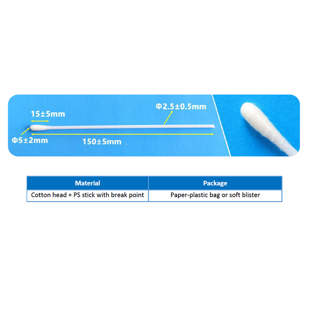 Sampling collection swabs