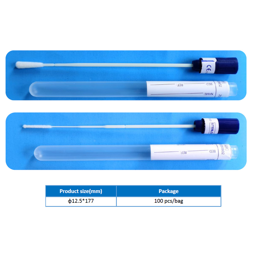 Sampling collection swabs