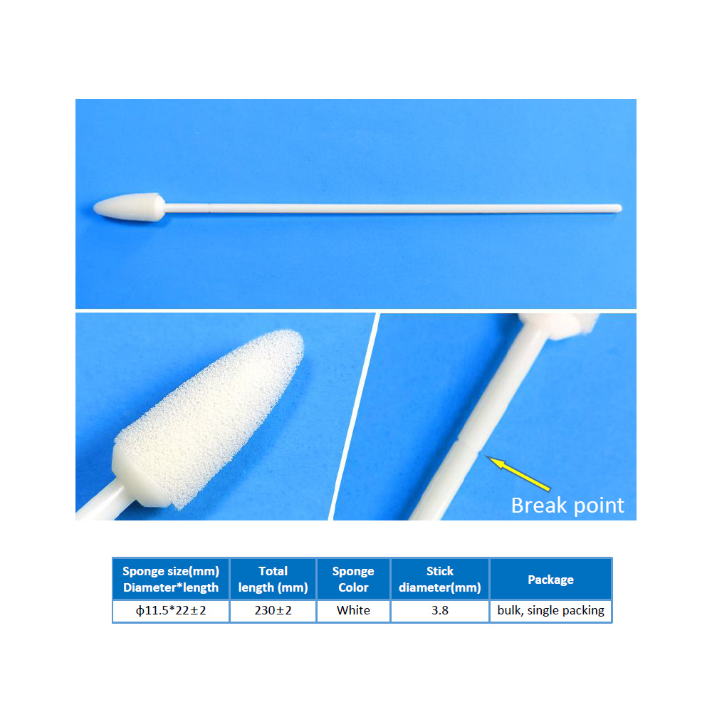 Sampling collection swabs