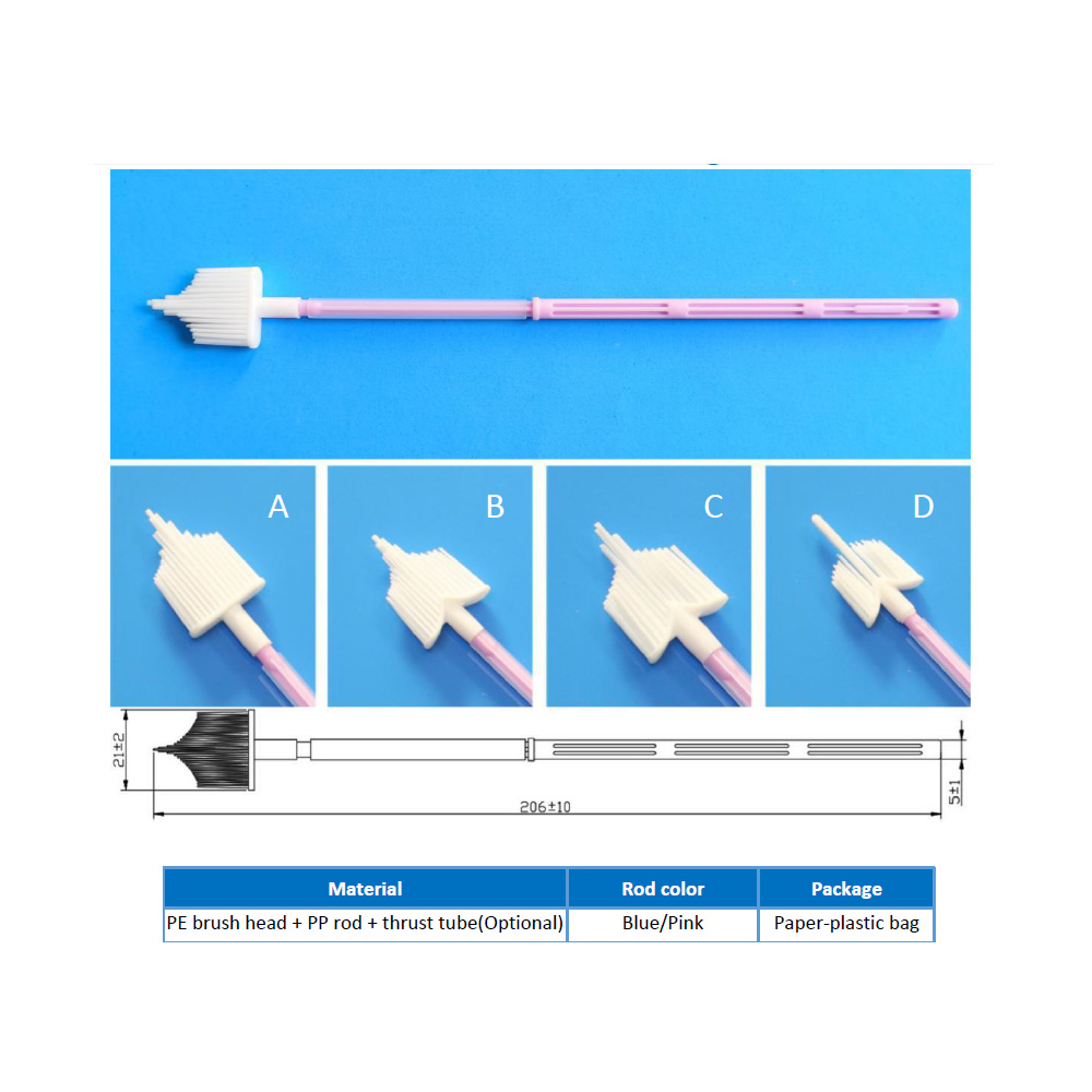 Disposable sampling brush