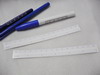 Surgical mark pen ruler